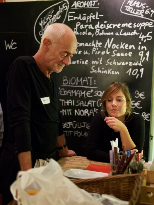 Wolfgang Reiter in der Pause Wolfgang Reiter in der Pause