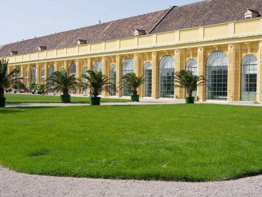 Große Orangerie in Schloß Schönbrunn Große Orangerie in Schloß Schönbrunn