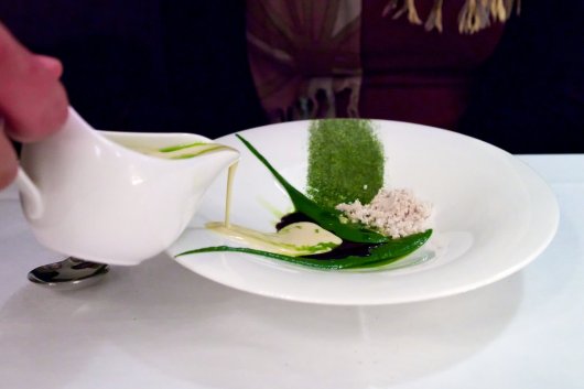 Steirerkäse, Bärlauch, Kernöl