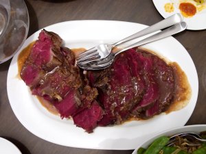 Asiatisches Filet nach Leo & Karl Wrenkh "Asiatisches Filet" nach Leo & Karl Wrenkh mit Sesamöl und Sojasauce mariniert