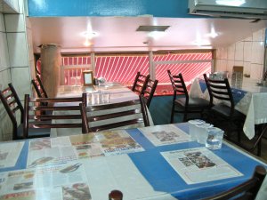 Das Obergeschoß von Şehzade Erzurum Cağ Kebabi