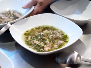 Chakapuli ჩაქაფული ბრინჯითა და წიწიბურით (Chakapuli brinjita da ts'its'iburit) -