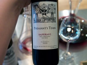 Pheasant's Tears Saperavi 2008 Rotwein aus Georgien "Pheasant's Tears" aus der Traube Saperawi