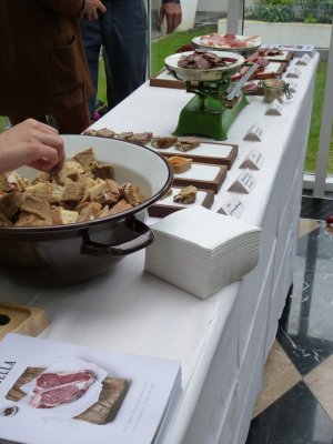 Schinkenverkostung bei Porcella Schinkenverkostung bei Porcella