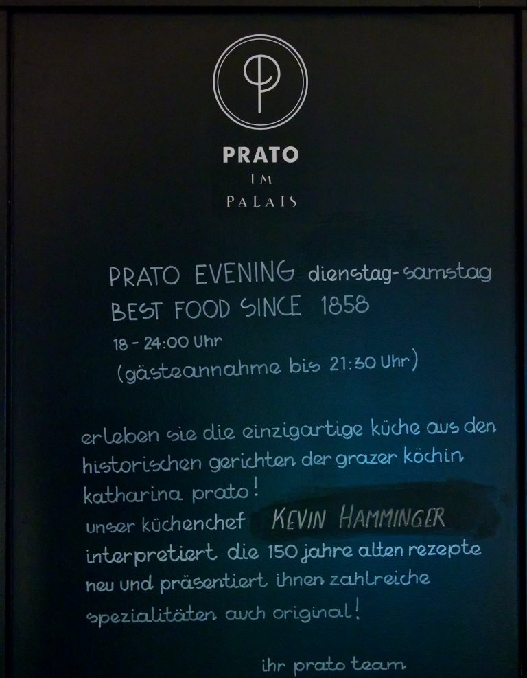 Bei Katharina Prato im Palais Der Mundschenk & Cie.