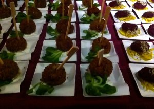 Gebratene Fleischbällchen Gebratene Fleischbällchen