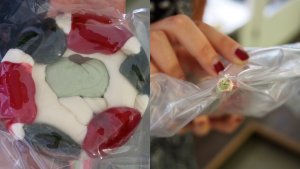 Gezogenes Apfelzuckerl Gezogenes Apfelzuckerl - von groß zu klein in der Zuckerlwerkstatt Wien